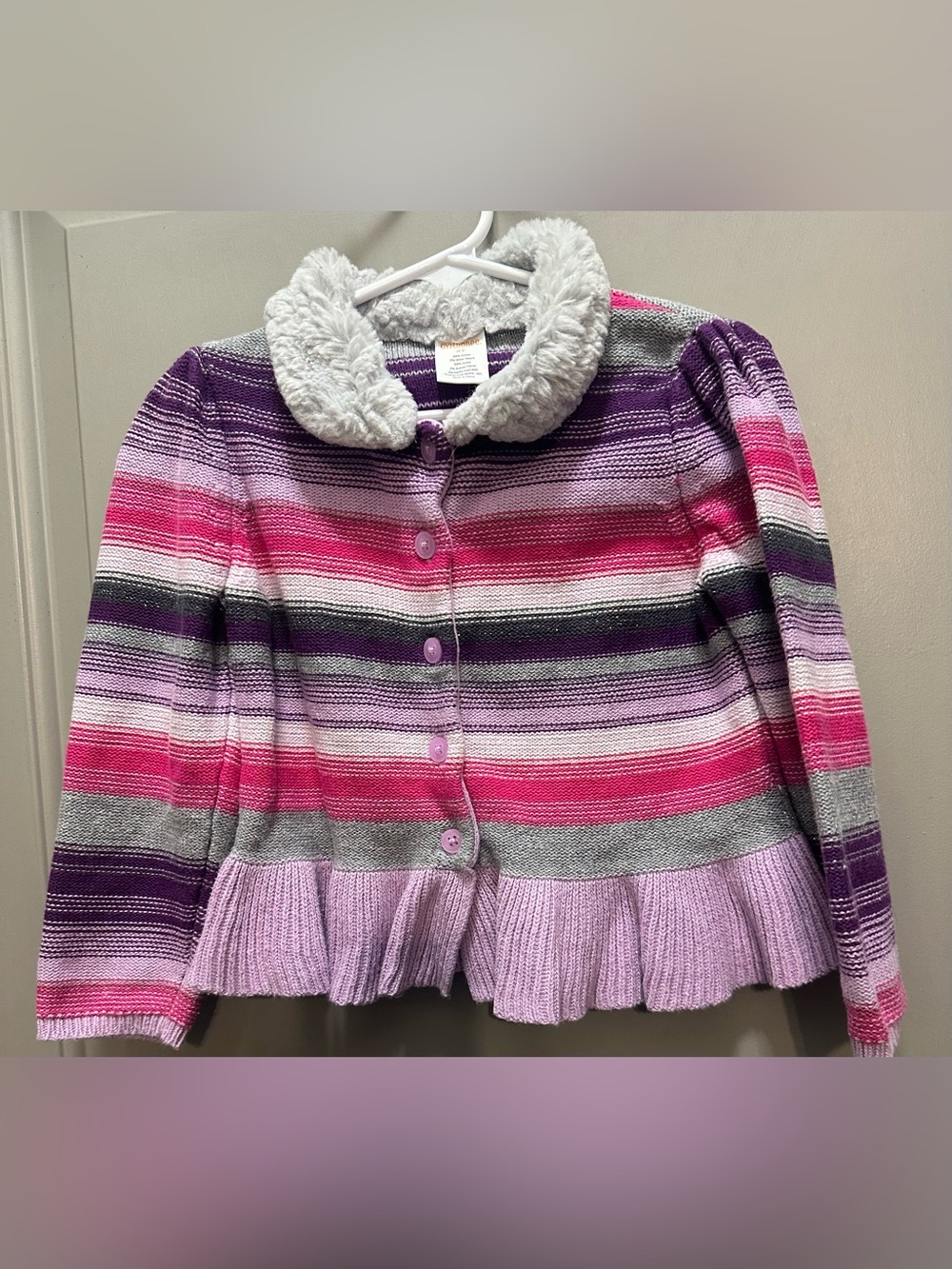 Gymboree Size 3T Sparkly Cardigan Sweater EUC